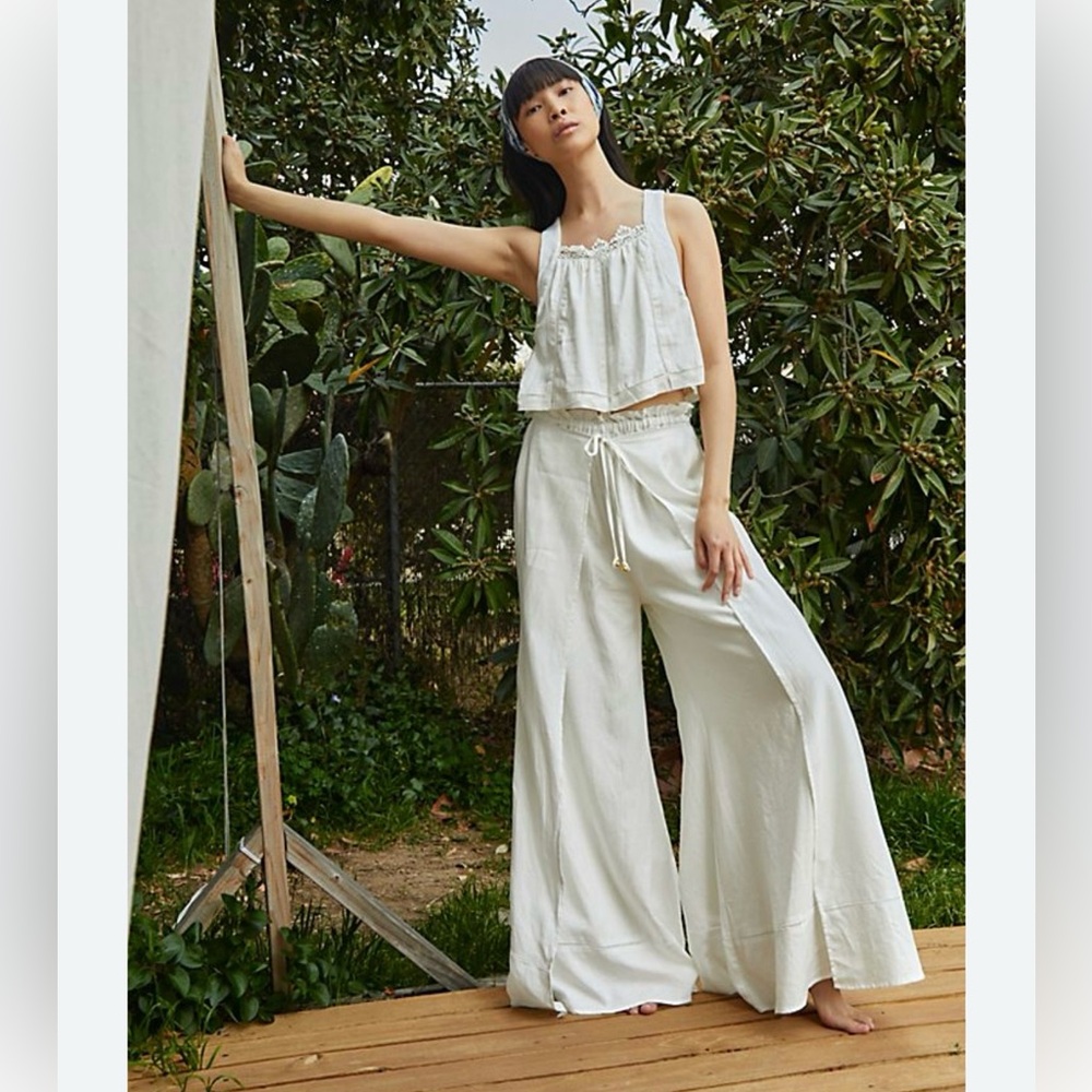 Free People Lainey Set in Ivory XS